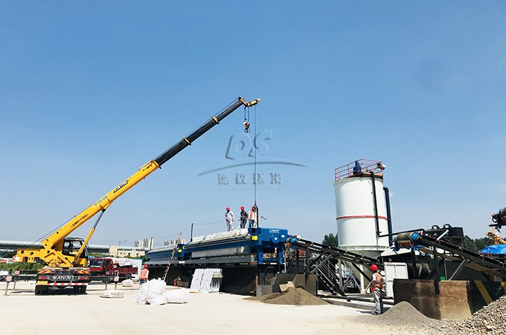 土壤淋洗設備安裝現(xiàn)場 土壤淋洗設備安裝現(xiàn)場