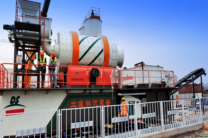 模塊化撬裝式土壤淋洗設(shè)備 模塊化撬裝式土壤淋洗設(shè)備